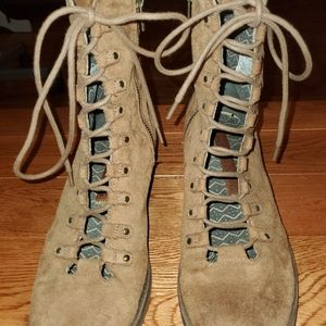 Brown Combat Boots